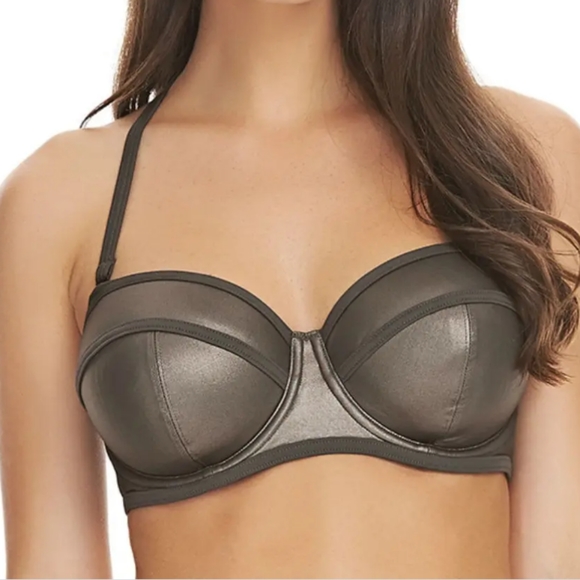 Freya Underwire Bra Size Mercury Bikini Top. Multiple Sizes Available. - Picture 4 of 5